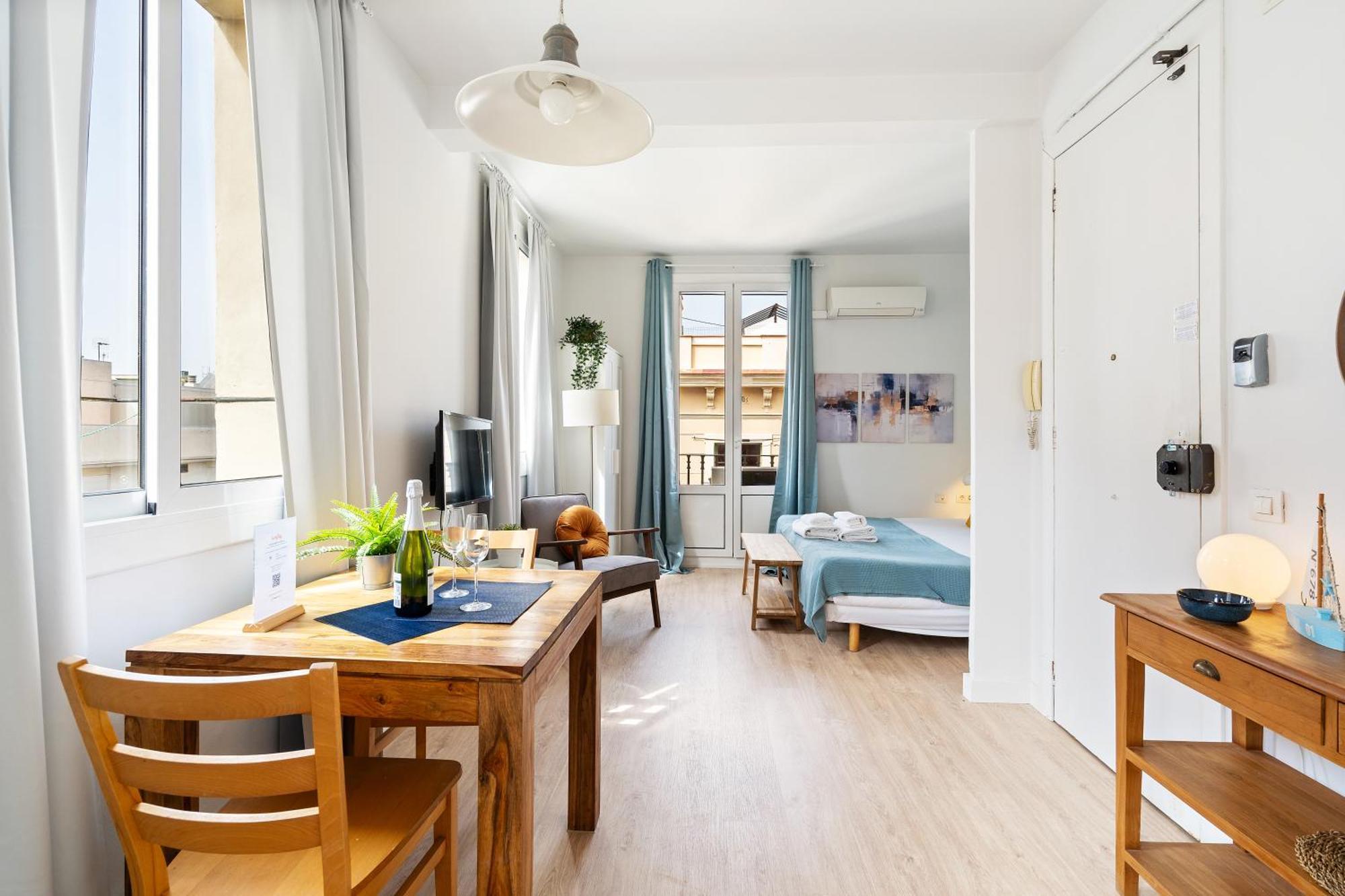 Lodging Apartments Barceloneta Beach Studio 42 מראה חיצוני תמונה